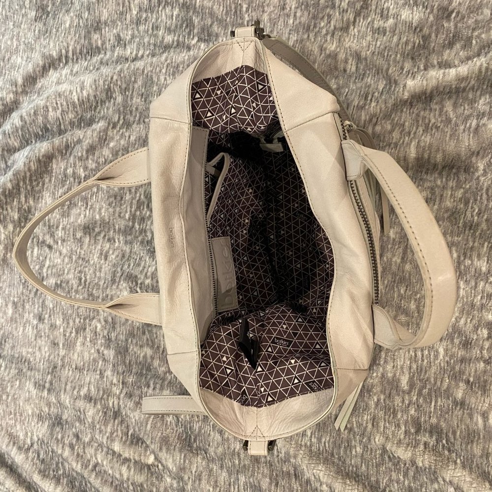 Botkier Gray Leather Trigger Bag - image 3